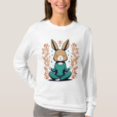 T-shirt Bunny Yoga (Devant)