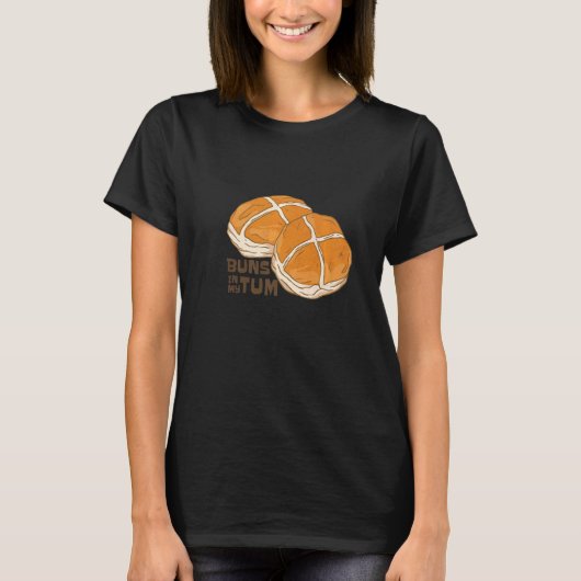 T-shirt Buns dans mon tum (Devant)