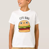 T-shirt Buns mignons Funny Burger Pun (Devant)