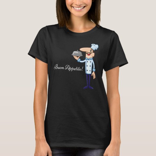 T-shirt Buon Appetito Fun Chef (Devant)