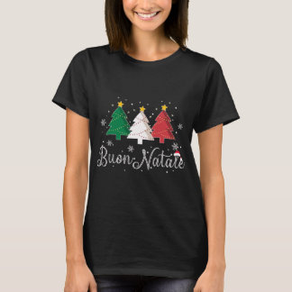 T-shirt Buon Natale Italien sapin de Noël - Noël