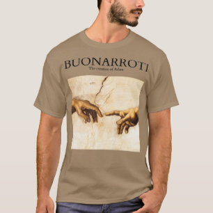 T-shirt Buonarroti La création d'Adam