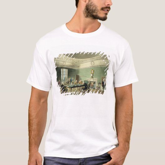 T-shirt Bureau de commerce, du 'microcosme d'Ackermann de (Devant)