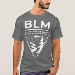 T-shirt Bureau de gestion foncière BLM original Blanc 1