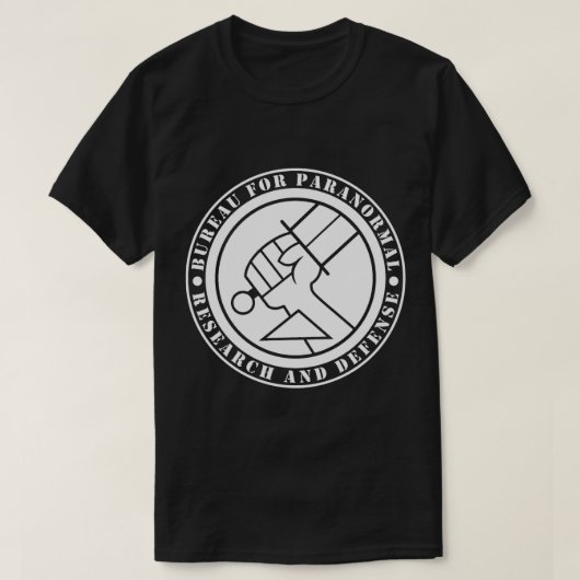 T-shirt Bureau de la recherche paranormale et de la défens (Design devant)