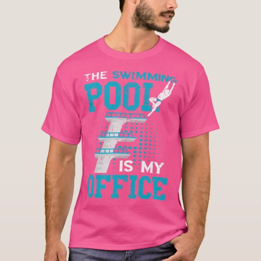 T-shirt Bureau de plongée Springboard Piscine Springboar (Devant)