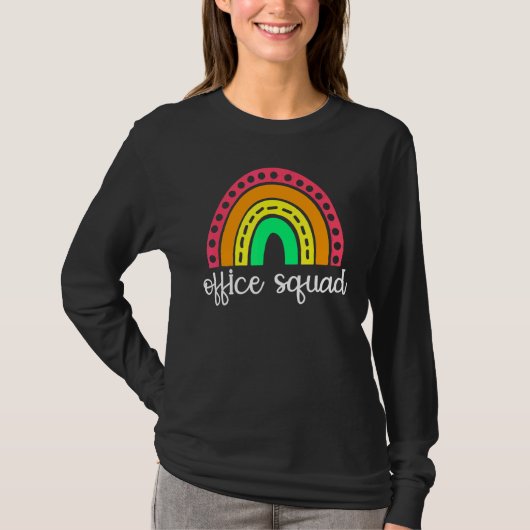 T-shirt Bureau Escadron adjoint administratif Seconde écol (Devant)