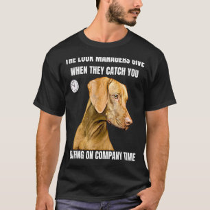 T-shirt Bureau Humor Social Loafing Emploi Employé Chien M