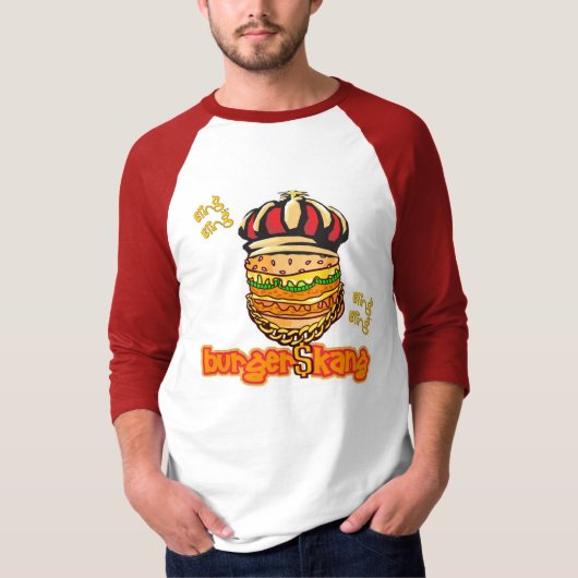 T-shirt burger (Devant)