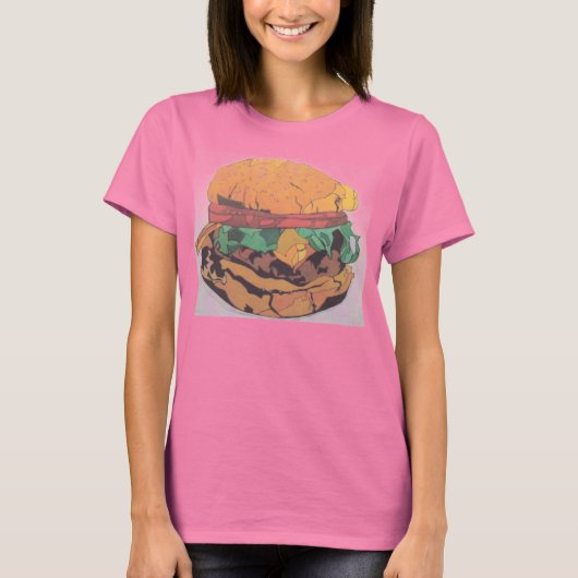 T-shirt Burger (Devant)