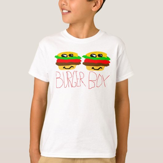 T-shirt Burger Boy (Devant)