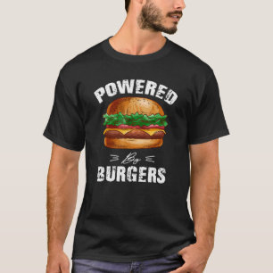 T-shirt Burger cheeseburgers hamburger fast food snacks ba