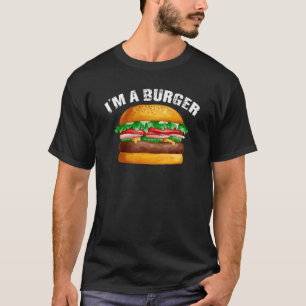 T-shirt Burger cheeseburgers hamburger fast food snacks ba