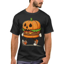 Burger Citrouille d'Halloween