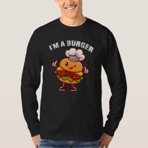 T-shirt Burger Day pour enfants costume scolaire Burger ad