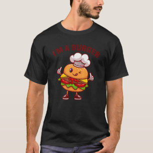 T-shirt Burger Day pour enfants costume scolaire Burger ad