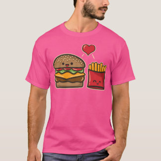 T-shirt Burger Et Fries