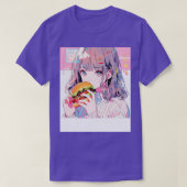 T-shirt burger fille (Design devant)