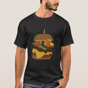 T-shirt Burger Hamburger Burger