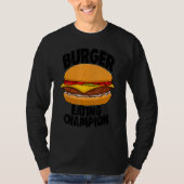 T-shirt Burger Mating Champion Burger Tee - shirt Femme Fo (Devant)