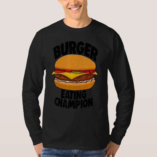 T-shirt Burger Mating Champion Burger Tee - shirt Femme Fo (Devant)