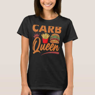 T-shirt Burger Queen Carb Et Fries Restauration Rapide