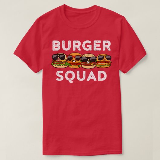 T-shirt Burger Squad (Design devant)