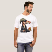 T-shirt Burgersaurus Rex Dinosaur (Devant entier)