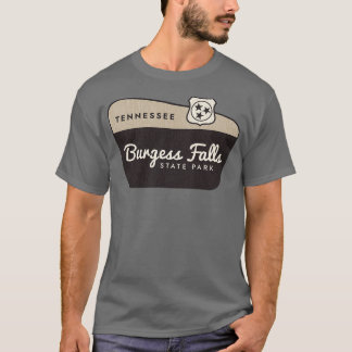 T-shirt Burgess Falls State Park Tennessee Affiche de bien