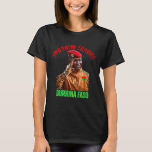 T-shirt Burkina Faso - Ibrahim Traoré Thomas Sankara