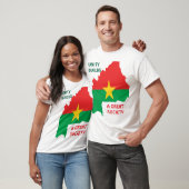 T-SHIRT BURKINA FASO, UNITÉ CONSTRUIT UNE GRANDE SOCIÉTÉ (Unisexe)