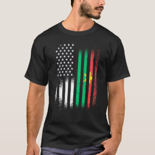 T-shirt Burkinabé American Patriot Gros Pays États-Unis dr