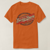 T-shirt BurmaShave 1925 (Design devant)