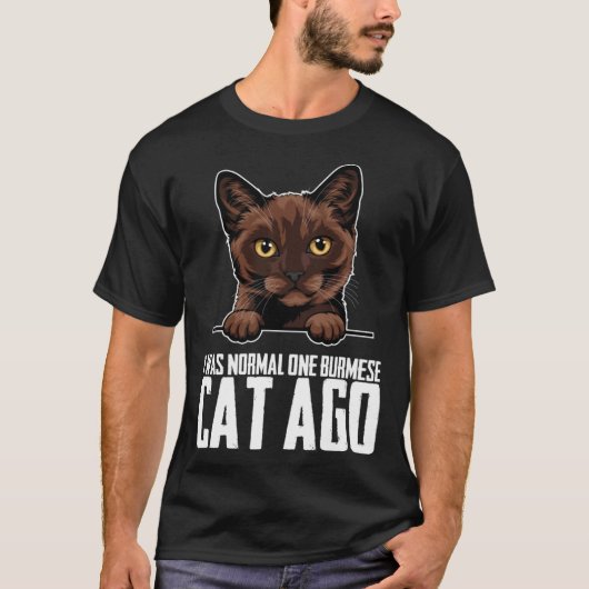 T-shirt Burmese cat  Burmese  Burmese kitten  7 (Devant)