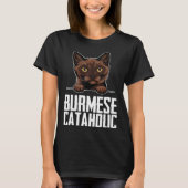 T-shirt Burmese cataholic (Devant)