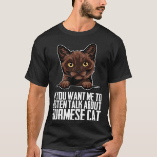 T-shirt Burmese chat birman mère birmane