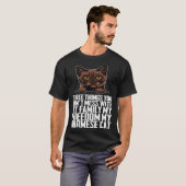T-shirt Burmese chat birman mère birmane (Devant entier)