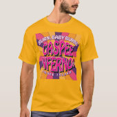 T-shirt Burn Baby Burn - Gaspee Inferno! ! ! sur jaune (Devant)