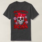 T-shirt Burn Victimes Sensibilisation combat comme un patr (Design devant)