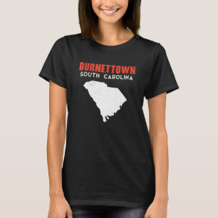 T-shirt Burnettown South Carolina USA State America Travel