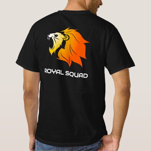 T-shirt Burning Lion Royal Squad Tee (Dos)