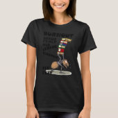 T-shirt Burnout for I just lack the time (Devant)