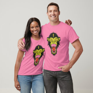 T-shirt Burnout Monkey