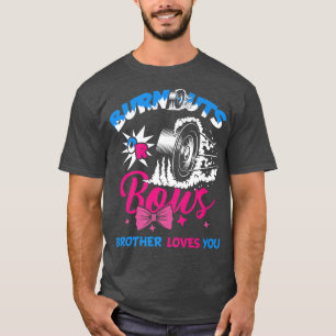 T-shirt Burnouts ou Bows Genre Révéler Baby Party Annonce