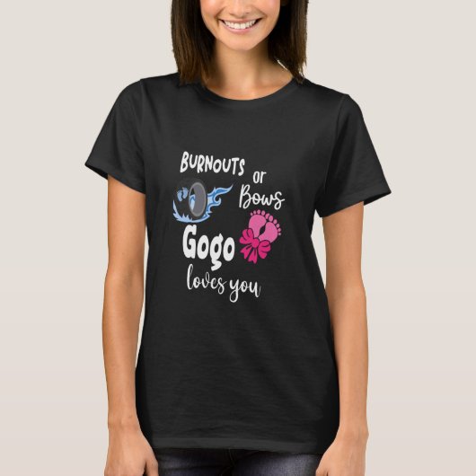 T-shirt Burnouts ou Bows Gogo vous aime Zulu sud-africain (Devant)