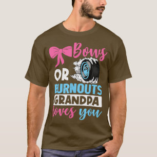 T-shirt Burnouts ou Bows Grand-père vous aime Genre Révéle