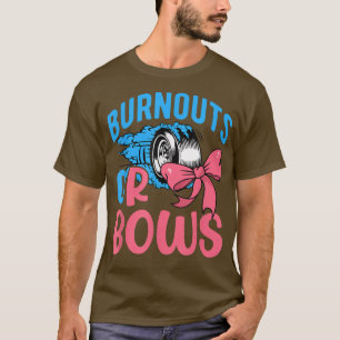 T-shirt Burnouts Ou Bows Sexe Révéler Une Idée De Fête Pou