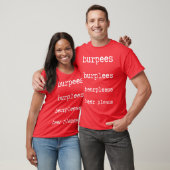T-shirt burpees amis (Unisexe)