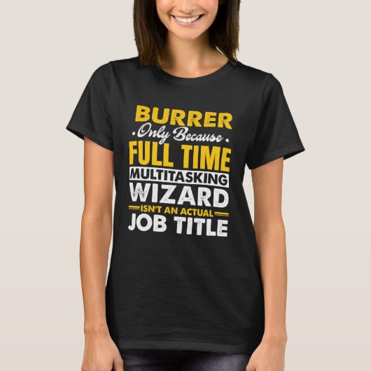 T-shirt Burrer Offre Burrer (Devant)
