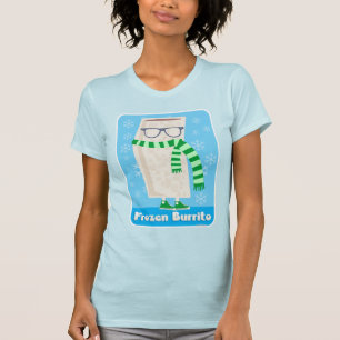 T-shirt Burrito Frosty et Frozen Funny Food Cartoon